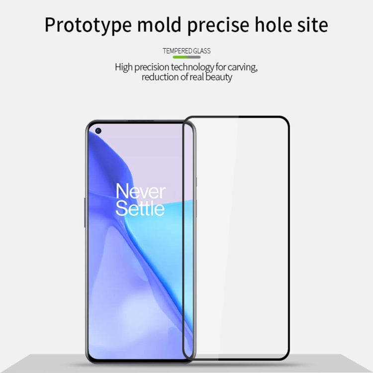 For OnePlus 9 MOFI 9H 2.5D Full Screen Tempered Glass Film(Black) - free shipping - PMC TechLife - Order now!