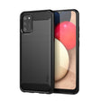 For Samsung Galaxy A02s/M02s/F02s(EU Version) MOFI Gentleness Series Brushed Texture Carbon Fiber Soft TPU Case(Black) - Galaxy Phone Cases by MOFI | Online Shopping South Africa | PMC TechLife