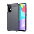 For Samsung Galaxy A52 5G/4G MOFI Gentleness Series Brushed Texture Carbon Fiber Soft TPU Case(Grey) - Galaxy Phone Cases by MOFI | Online Shopping South Africa | PMC TechLife | Buy Now Pay Later Mobicred