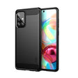 For Samsung Galaxy A72 5G/4G MOFI Gentleness Series Brushed Texture Carbon Fiber Soft TPU Case(Black) - Galaxy Phone Cases by MOFI | Online Shopping South Africa | PMC TechLife | Buy Now Pay Later Mobicred