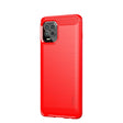 For Motorola Moto Edge S MOFI Gentleness Series Brushed Texture Carbon Fiber Soft TPU Case(Red) - Motorola Cases by MOFI | Online Shopping South Africa | PMC TechLife | Buy Now Pay Later Mobicred