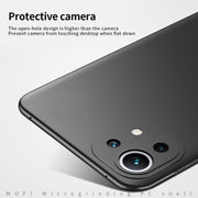 For Xiaomi Mi 11 Lite MOFI Frosted PC Ultra-thin Hard Case(Gold)