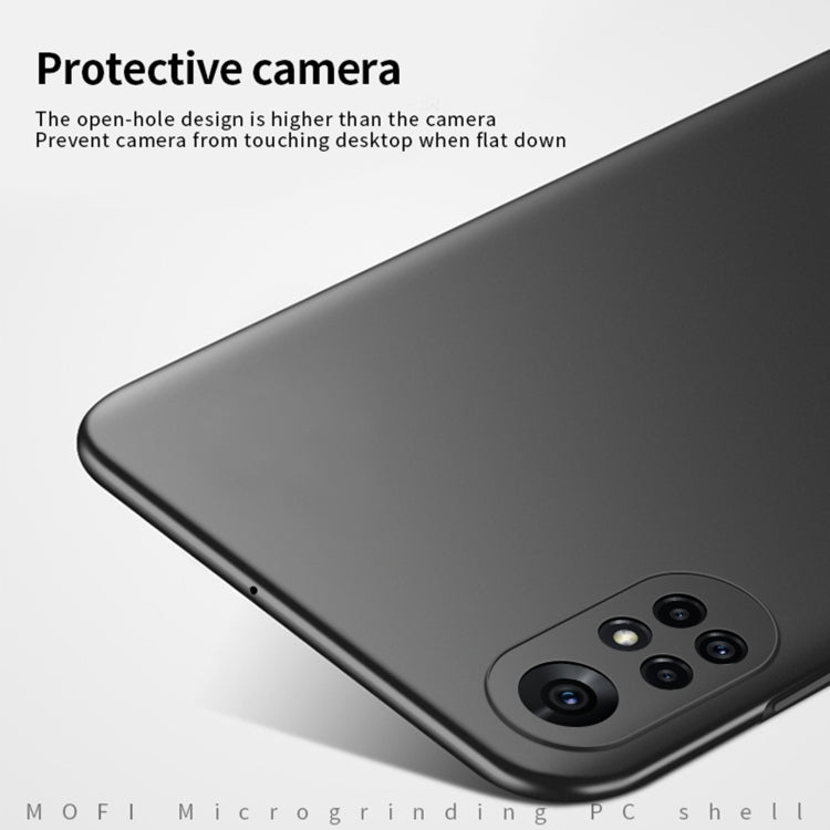 For Huawei Nova 8 MOFI Frosted PC Ultra-thin Hard Case(Black) - Huawei Cases by MOFI | Online Shopping South Africa | PMC TechLife | Buy Now Pay Later Mobicred