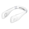 Hand Free Mini USB Neck Fan - Rechargeable Portable Headphone Design Wearable Neckband Fan, 3 Level Air Flow, 360 Degree Free Rotation Perfect for Sports, Office and Outdoor(White) - Electric Fans by PMC TechLife | Online Shopping South Africa | PMC TechLife | Buy Now Pay Later Mobicred