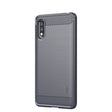 For Sony Xperia ACE ll MOFI Gentleness Series Brushed Texture Carbon Fiber Soft TPU Case(Gray) - Sony Cases by MOFI | Online Shopping South Africa | PMC TechLife