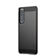 For Sony Xperia 1 lll MOFI Gentleness Series Brushed Texture Carbon Fiber Soft TPU Case(Black) - Sony Cases by MOFI | Online Shopping South Africa | PMC TechLife | Buy Now Pay Later Mobicred
