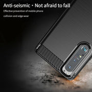 For Sony Xperia 1 lll MOFI Gentleness Series Brushed Texture Carbon Fiber Soft TPU Case(Gray)