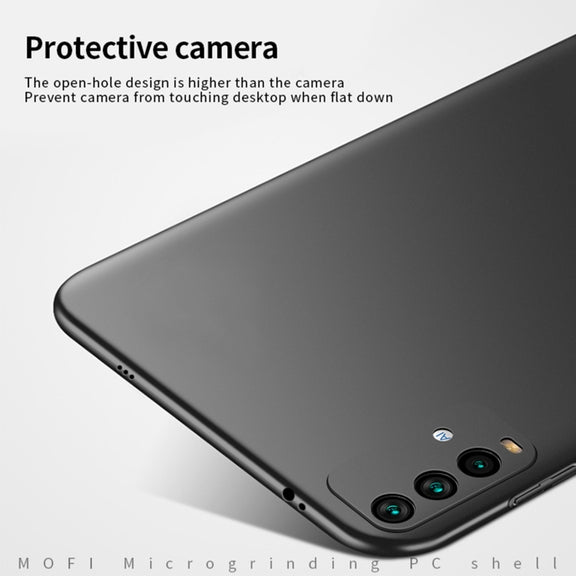 For Xiaomi Redmi 9T / Note9 4G / 9 Power MOFI Frosted PC Ultra-thin Hard Case(Black)