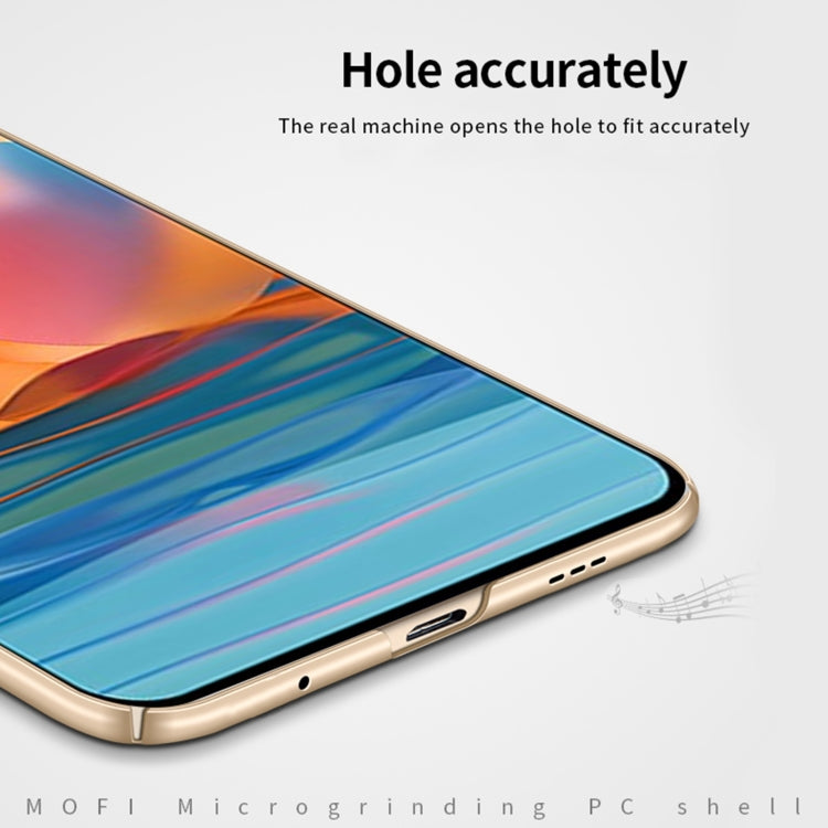 For Xiaomi Redmi Note10 Pro MOFI Frosted PC Ultra-thin Hard Case(Red) - Xiaomi Cases by MOFI | Online Shopping South Africa | PMC TechLife | Buy Now Pay Later Mobicred