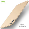For OnePlus 9R MOFI Frosted PC Ultra-thin Hard Case(Gold) - OnePlus Cases by MOFI | Online Shopping South Africa | PMC TechLife | Buy Now Pay Later Mobicred