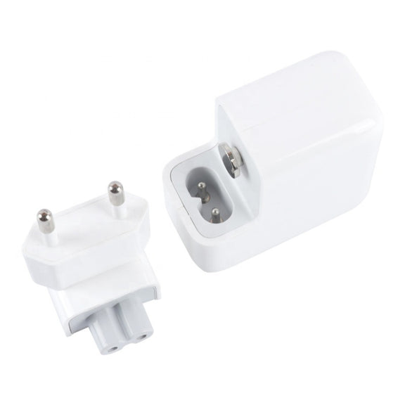 XJ-12W 12W USB Port Travel Charger for iPad Series / iPod Series / iPhone Series , EU Plug
