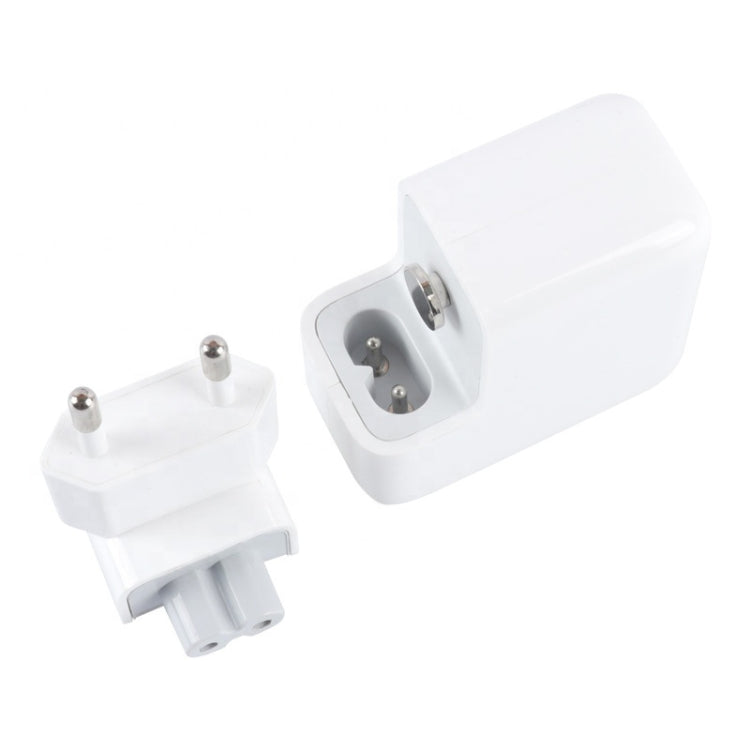 XJ-12W 12W USB Port Travel Charger for iPad Series / iPod Series / iPhone Series , EU Plug