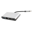 WS-07 Type-C 3.1 to RJ45 + HDMI + USB3.0 + PD 4-in-1 Converter Multifunctional Docking Station - USB HUB by PMC TechLife | Online Shopping South Africa | PMC TechLife | Buy Now Pay Later Mobicred