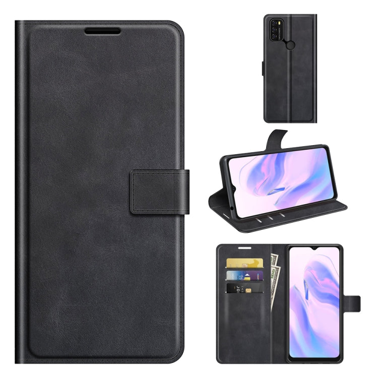 For Blackview A70 Retro Calf Pattern Buckle Horizontal Flip Leather Case with Holder & Card Slots & Wallet(Black) - More Brand by PMC TechLife | Online Shopping South Africa | PMC TechLife