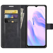 For Blackview A70 Retro Calf Pattern Buckle Horizontal Flip Leather Case with Holder & Card Slots & Wallet(Black)