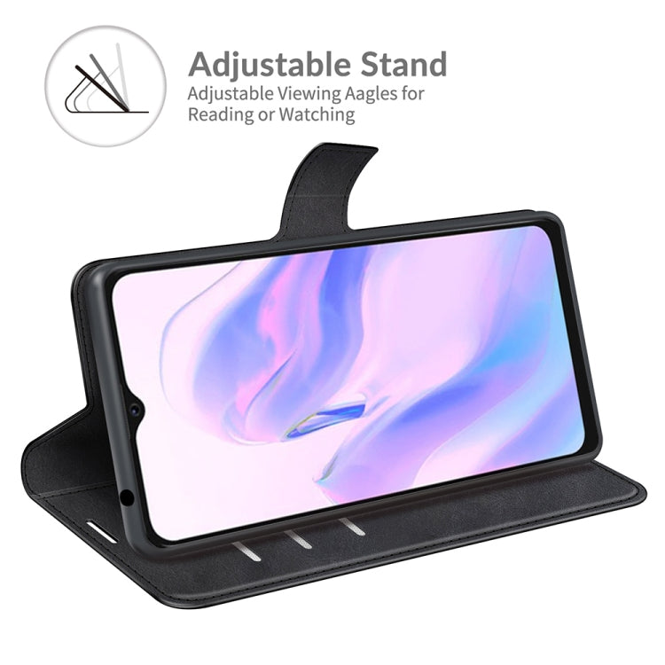 For Blackview A70 Retro Calf Pattern Buckle Horizontal Flip Leather Case with Holder & Card Slots & Wallet(Black) - More Brand by PMC TechLife | Online Shopping South Africa | PMC TechLife