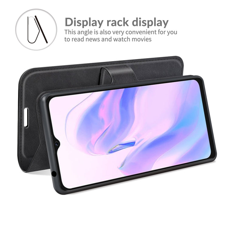 For Blackview A70 Retro Calf Pattern Buckle Horizontal Flip Leather Case with Holder & Card Slots & Wallet(Black) - More Brand by PMC TechLife | Online Shopping South Africa | PMC TechLife