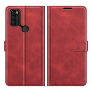 For Blackview A70 Retro Calf Pattern Buckle Horizontal Flip Leather Case with Holder & Card Slots & Wallet(Red)