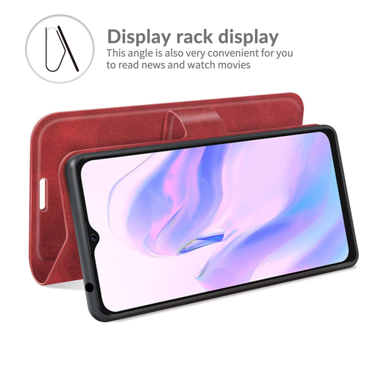 For Blackview A70 Retro Calf Pattern Buckle Horizontal Flip Leather Case with Holder & Card Slots & Wallet(Red) - More Brand by PMC TechLife | Online Shopping South Africa | PMC TechLife | Buy Now Pay Later Mobicred