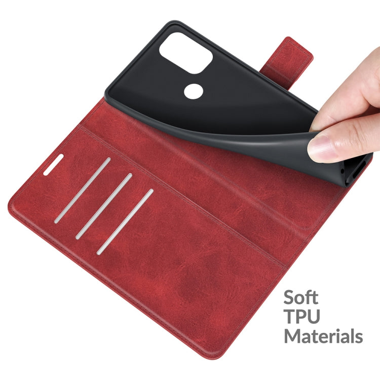 For Blackview A70 Retro Calf Pattern Buckle Horizontal Flip Leather Case with Holder & Card Slots & Wallet(Red) - More Brand by PMC TechLife | Online Shopping South Africa | PMC TechLife | Buy Now Pay Later Mobicred