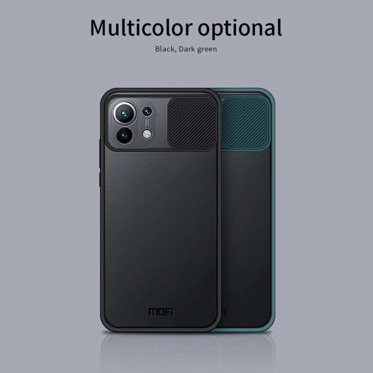 For Xiaomi Mi 11 MOFI Xing Dun Series Translucent Frosted PC + TPU Privacy Anti-glare Shockproof All-inclusive Protective Case(Black) - free shipping - PMC TechLife - Order now!