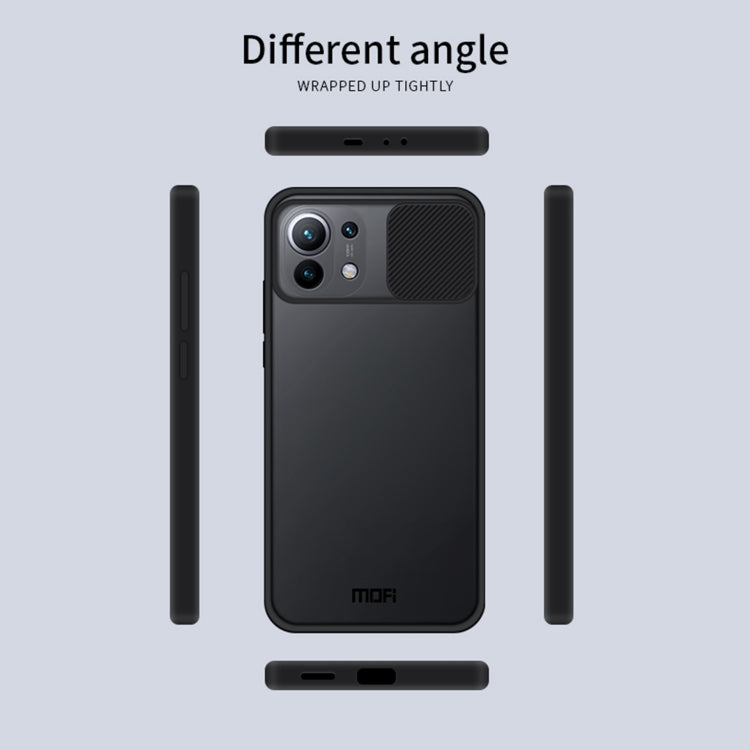 For Xiaomi Mi 11 MOFI Xing Dun Series Translucent Frosted PC + TPU Privacy Anti-glare Shockproof All-inclusive Protective Case(Black) - free shipping - PMC TechLife - Order now!