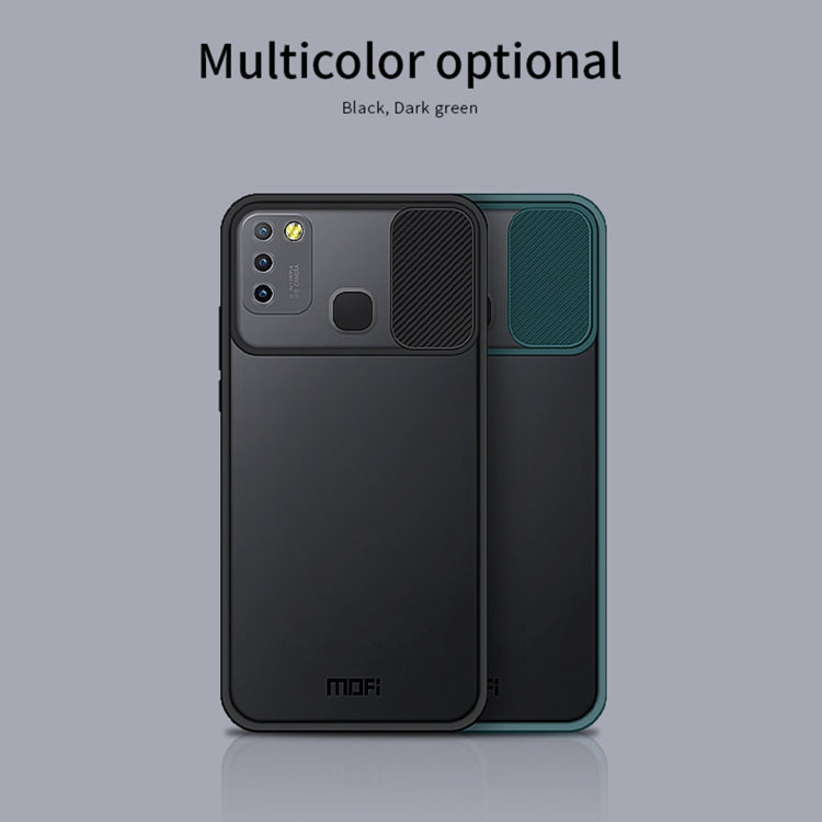 For Infinix Smart 5 X657 / Hot 10 Lite MOFI Xing Dun Series Translucent Frosted PC + TPU Privacy Anti-glare Shockproof All-inclusive Protective Case(Black) - free shipping - PMC TechLife - Order now!