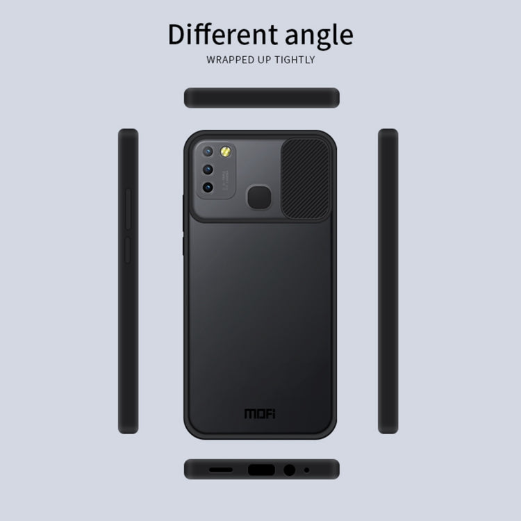 For Infinix Smart 5 X657 / Hot 10 Lite MOFI Xing Dun Series Translucent Frosted PC + TPU Privacy Anti-glare Shockproof All-inclusive Protective Case(Green) - free shipping - PMC TechLife - Order now!