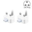 2 PCS XJ01 Power Adapter for iPad 10W 12W Charger & MacBook Series Charger, UK Plug - Cable & Adapter by PMC Jewellery | Online Shopping South Africa | PMC Jewellery | Buy Now Pay Later Mobicred