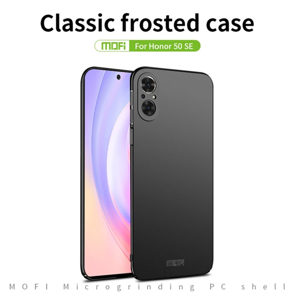For Honor 50 SE MOFI Frosted PC Ultra-thin Hard Case(Rose Gold)