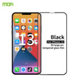 For iPhone 13 / 13 Pro MOFI 9H 3D Explosion-proof Curved Screen Tempered Glass Film(Black) - iPhone 13 Tempered Glass by MOFI | Online Shopping South Africa | PMC TechLife | Buy Now Pay Later Mobicred
