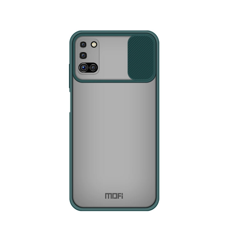 For Samsung Galaxy A03s 164mm MOFI Xing Dun Series Translucent Frosted PC + TPU Privacy Anti-glare Shockproof All-inclusive Protective Case(Green) - free shipping - PMC TechLife - Order now!