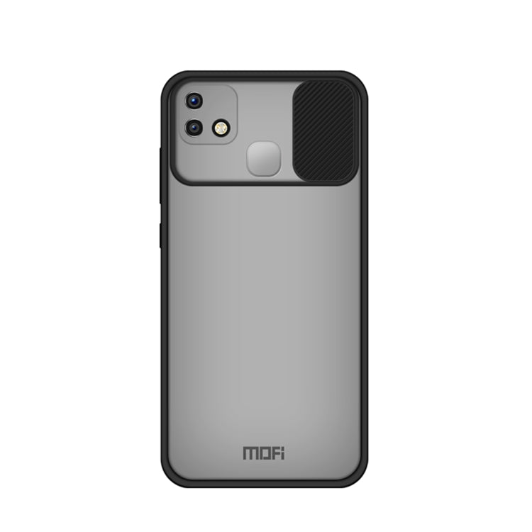For Infinix HOT 10i MOFI Xing Dun Series Translucent Frosted PC + TPU Privacy Anti-glare Shockproof All-inclusive Protective Case(Black) - Infinix Cases by MOFI | Online Shopping South Africa | PMC TechLife