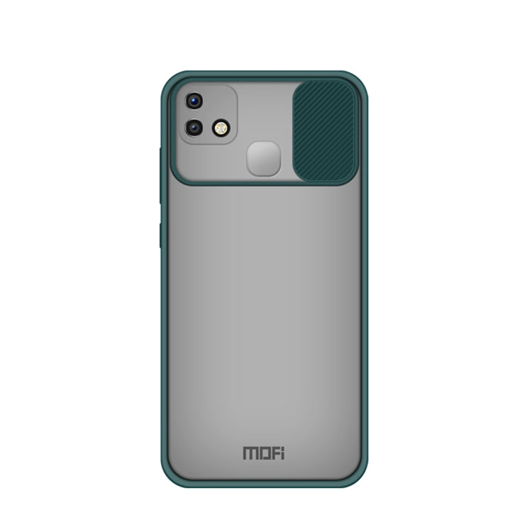 For Infinix HOT 10i MOFI Xing Dun Series Translucent Frosted PC + TPU Privacy Anti-glare Shockproof All-inclusive Protective Case(Green) - free shipping - PMC TechLife - Order now!