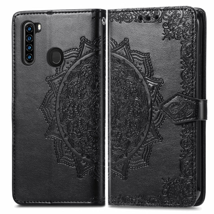 For Blackview A80 Pro Mandala Flower Embossed Horizontal Flip Leather Case with Holder & Three Card Slots & Wallet & Lanyard(Black) - More Brand by PMC TechLife | Online Shopping South Africa | PMC TechLife | Buy Now Pay Later Mobicred