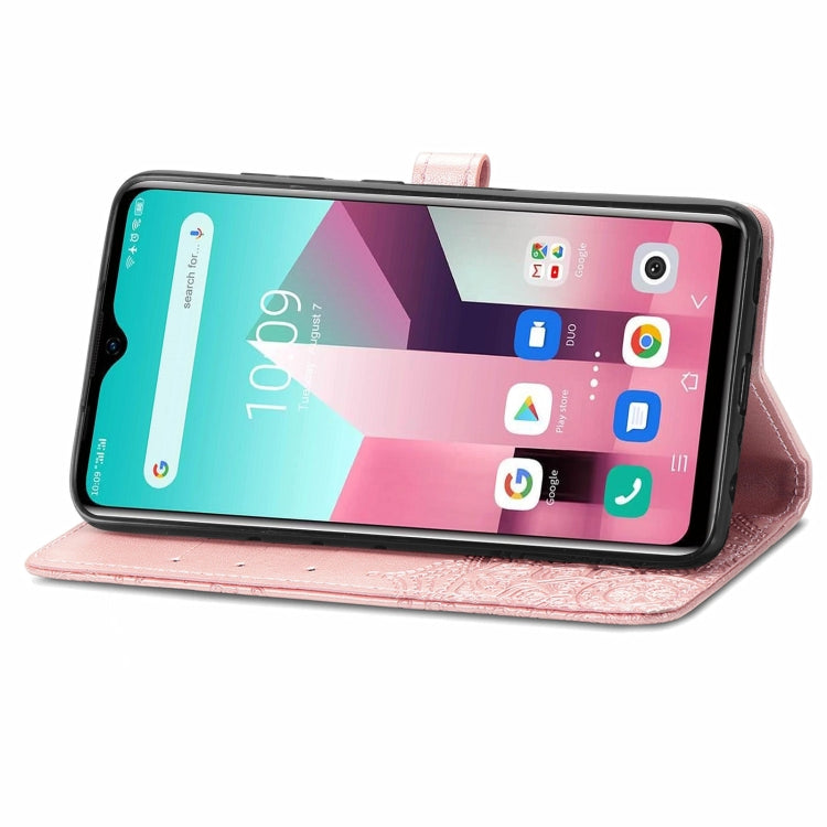 For Blackview A80 Pro Mandala Flower Embossed Horizontal Flip Leather Case with Holder & Three Card Slots & Wallet & Lanyard(Rose Gold) - More Brand by PMC TechLife | Online Shopping South Africa | PMC TechLife | Buy Now Pay Later Mobicred