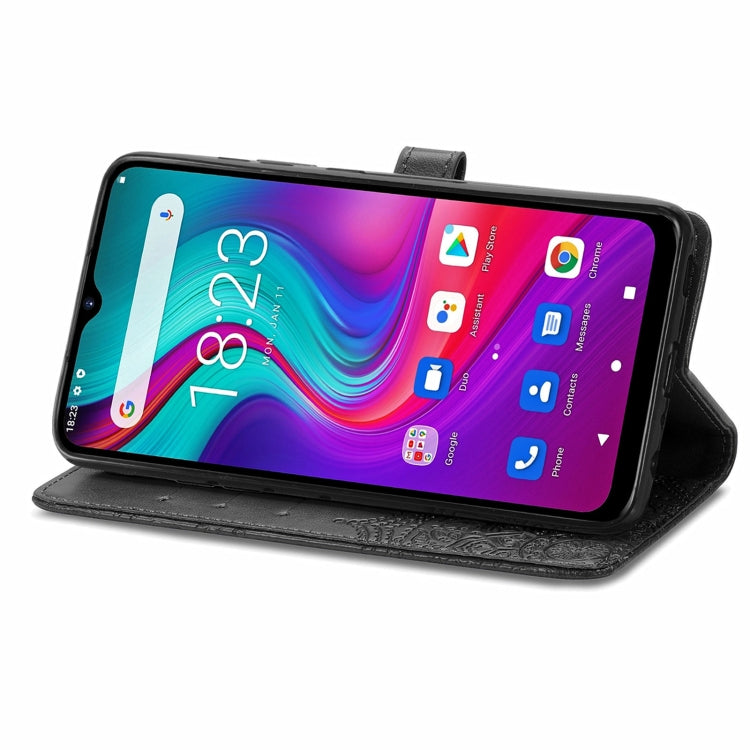 For Doogee X96 Pro Mandala Flower Embossed Horizontal Flip Leather Case with Holder & Three Card Slots & Wallet & Lanyard(Black) - More Brand by PMC TechLife | Online Shopping South Africa | PMC TechLife | Buy Now Pay Later Mobicred