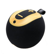 T&G TG623 TWS Portable Wireless Speaker Outdoor Water-resistant Subwoofer 3D Stereo Support FM / TF Card(Yellow)