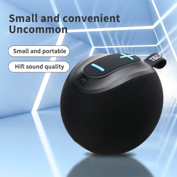 T&G TG623 TWS Portable Wireless Speaker Outdoor Water-resistant Subwoofer 3D Stereo Support FM / TF Card(Red)