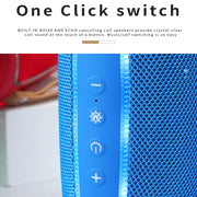 T&G TG287 LED Flashing Light Bluetooth Speaker Portable Wireless Stereo Bass Subwoofer FM / TF / USB(Gray)