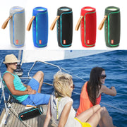 T&G TG287 LED Flashing Light Bluetooth Speaker Portable Wireless Stereo Bass Subwoofer FM / TF / USB(Gray)
