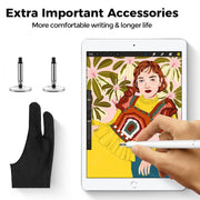 AT-23 High-precision Touch Screen Pen Stylus with 2 Pen Tip