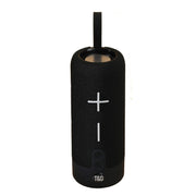 T&G TG619 Portable Bluetooth Wireless Speaker Water-resistant Outdoor Bass Subwoofer Support AUX TF USB(Black)