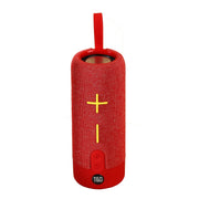 T&G TG619 Portable Bluetooth Wireless Speaker Water-resistant Outdoor Bass Subwoofer Support AUX TF USB(Red)