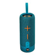 T&G TG619 Portable Bluetooth Wireless Speaker Waterproof Outdoor Bass Subwoofer Support AUX TF USB(Peacock Blue) - Desktop Speaker by T&G | Online Shopping South Africa | PMC Jewellery | Buy Now Pay Later Mobicred