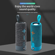 T&G TG619 Portable Bluetooth Wireless Speaker Water-resistant Outdoor Bass Subwoofer Support AUX TF USB(Gray)
