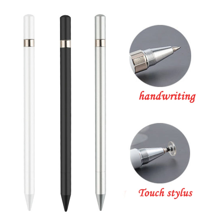AT-26 2 in 1 Mobile Phone Touch Screen Capacitive Pen Writing Pen with 1 Pen Tip(Blue)