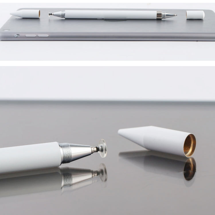 AT-26 2 in 1 Mobile Phone Touch Screen Capacitive Pen Writing Pen with 1 Pen Tip(Blue)