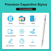 AT-26 2 in 1 Mobile Phone Touch Screen Capacitive Pen Writing Pen with 1 Pen Tip(Blue)