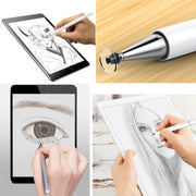 AT-26 2 in 1 Mobile Phone Touch Screen Capacitive Pen Writing Pen with 1 Pen Tip(Blue)